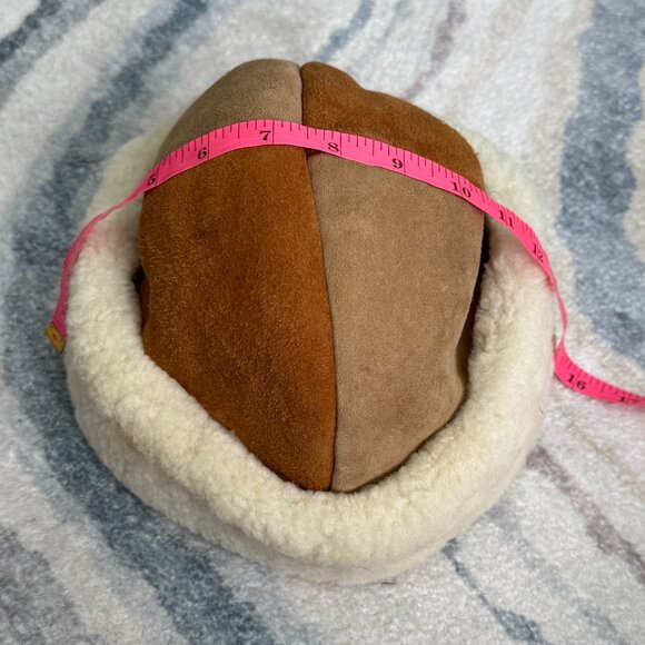 Bucket Hat Suede Fur Lined Soft Fluffy Winter Hat - Picture 8 of 8